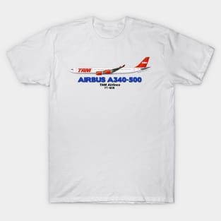 Airbus A340-500 - TAM Airlines T-Shirt